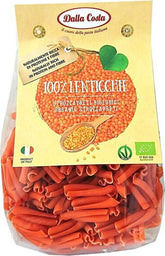 Pasta (lentejas rojas) Strozzapreti sin gluten BIO 250 g - DALLA COSTA